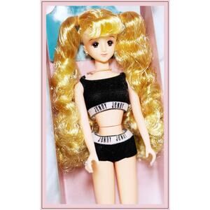 VTG Takara Japan Jenny Friend SHEENA Fashion Doll Licca Barbie Twin Tails Blonde